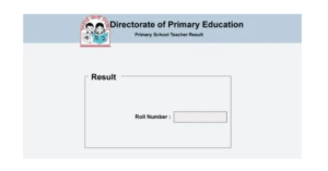 Primary Assistant Teacher Job Result 2022